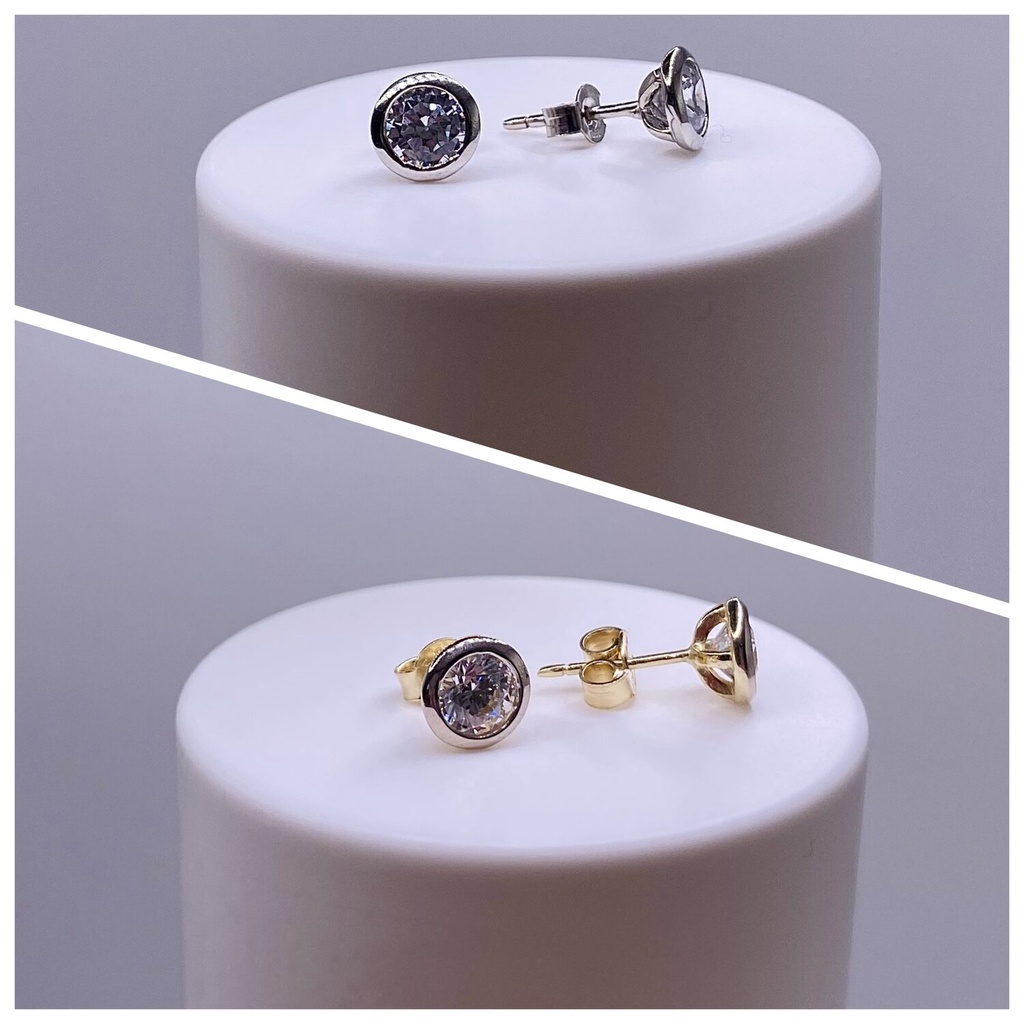 Cirkóniaköves arany fülbevaló