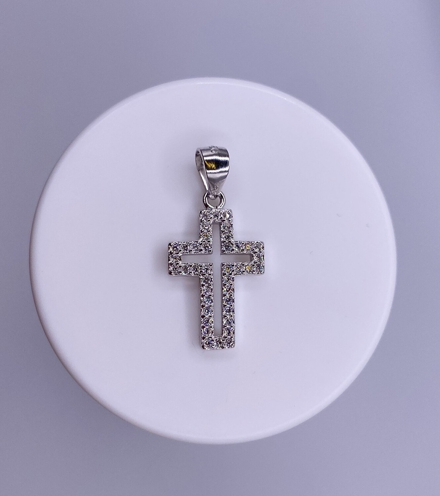 Köves kereszt medál