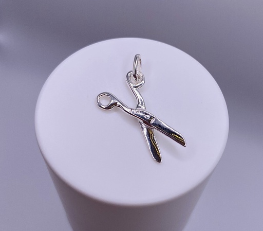 [MeD006] Olló formájú ezüstmedál